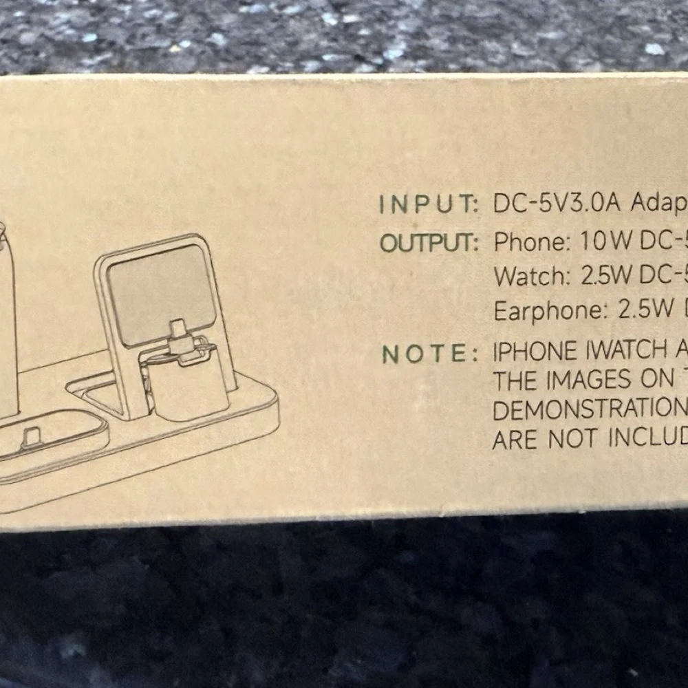 Wireless Charging Station 3 in 1 RJR Compatible with Apple Device
